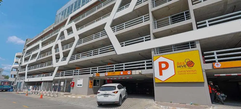 Beehive car park