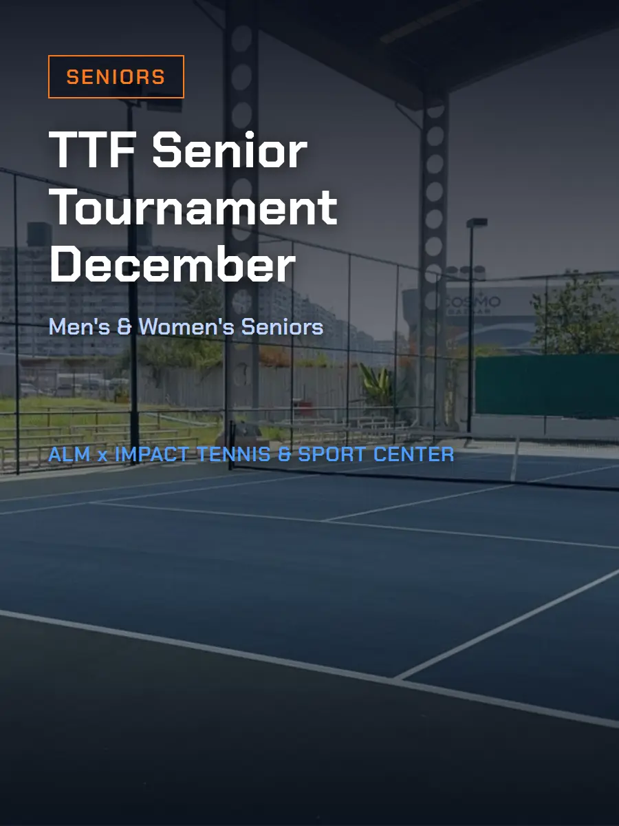 TTF Senior Tournament December