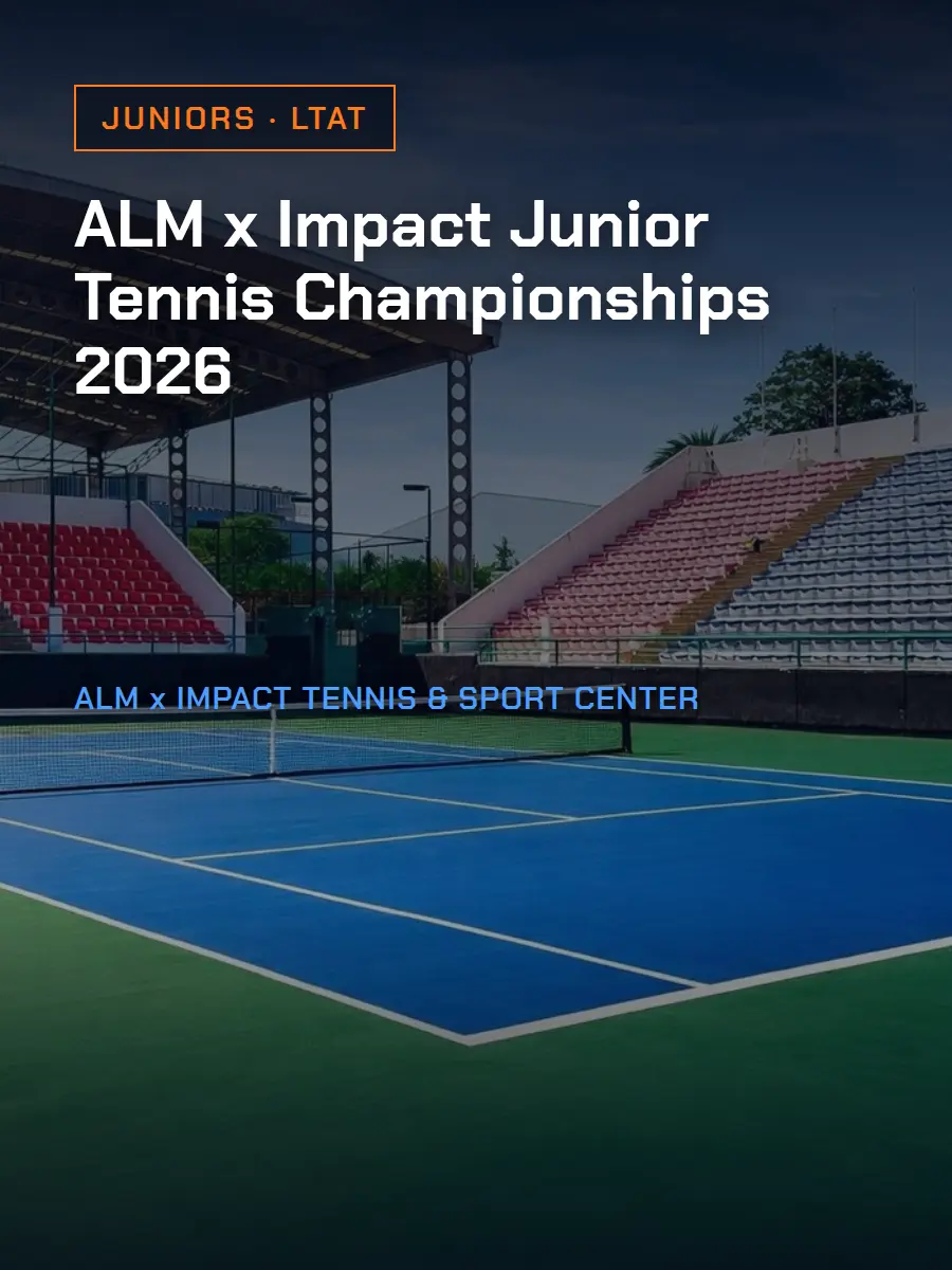 ALM x Impact Junior Tennis Championships 2026 รอบเดือนธันวาคม