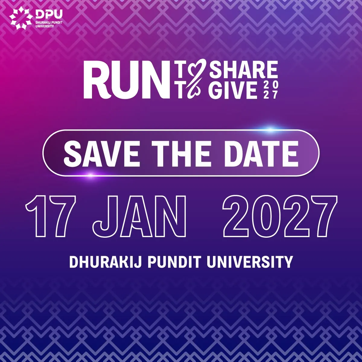 Run to Share Run to Give 2027